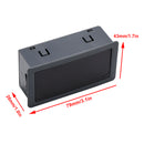 Omdrejningstæller 4 digital LED speedometer + Hall nærhedsafbryder sensor NPN