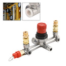 Válvula de controle de pressão do compressor de ar, manômetro regulador, peça adequada