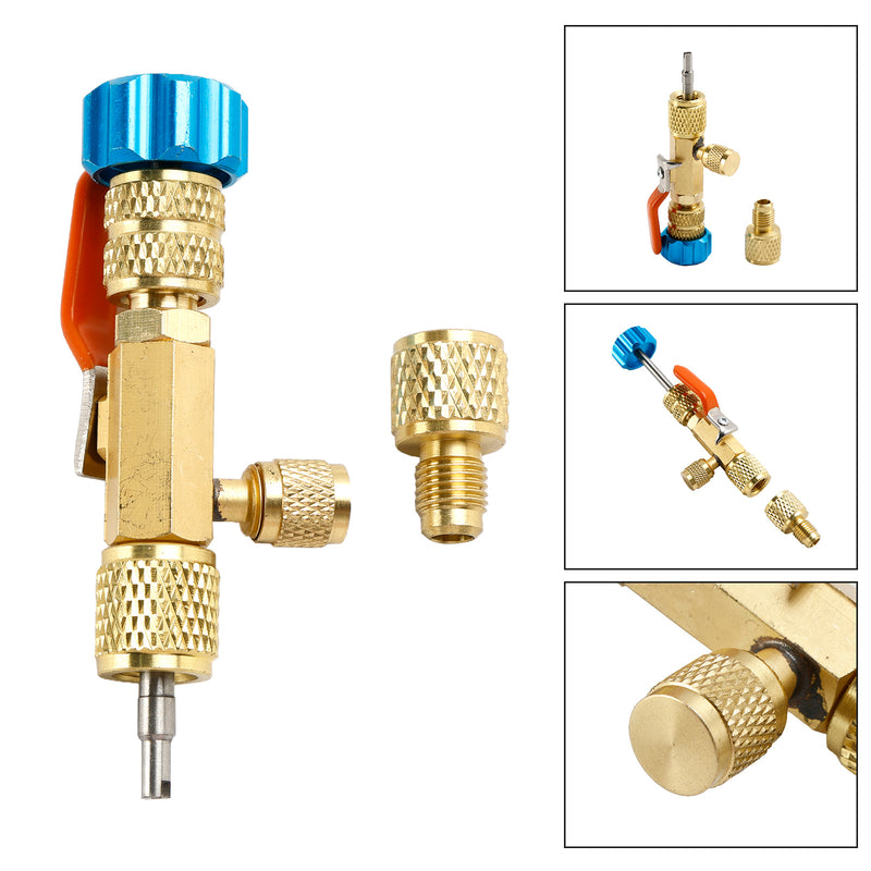 Klimaanlage HVAC R134A R12 Ventilkern 1/4" &amp; 5/16" Schnellentferner Installer