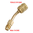 Model adaptéru adaptéru kondicionéru 1/4 SAE na 5/16 SAE R410a