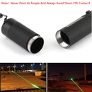 500 miles 532 nm 303 Green Laser Pointer Synlig lysstråle Lazer Pen + 18650 + oplader
