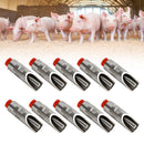 10 Stück Edelstahl-Tränke-Tränken-Werkzeuge 1/2" NPT-Gewinde Pig Hog Automatic DEPH Express