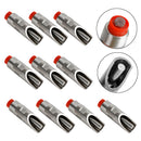10 Stück Edelstahl-Tränke-Tränken-Werkzeuge 1/2" NPT-Gewinde Pig Hog Automatic DEPH Express