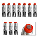10 Stück Edelstahl-Tränke-Tränken-Werkzeuge 1/2" NPT-Gewinde Pig Hog Automatic DEPH Express