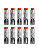 10 Stück Edelstahl-Tränke-Tränken-Werkzeuge 1/2" NPT-Gewinde Pig Hog Automatic DEPH Express