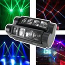 1/2/4PC 80W LED RGBW ruchoma głowica światło sceniczne reflektor wiązka DMX lampa imprezowa dla DJ-a