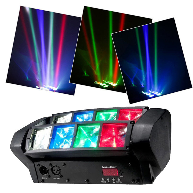 1/2/4 STK 80W LED RGBW Moving Head Scenelys Spotlight Beam DMX DJ Party Lamp