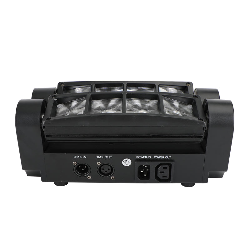 1/2/4PC 80W LED RGBW cabeza móvil etapa luz foco haz DMX DJ fiesta lámpara