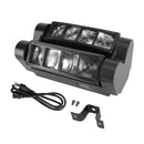 1/2/4PC 80W LED RGBW ruchoma głowica światło sceniczne reflektor wiązka DMX lampa imprezowa dla DJ-a