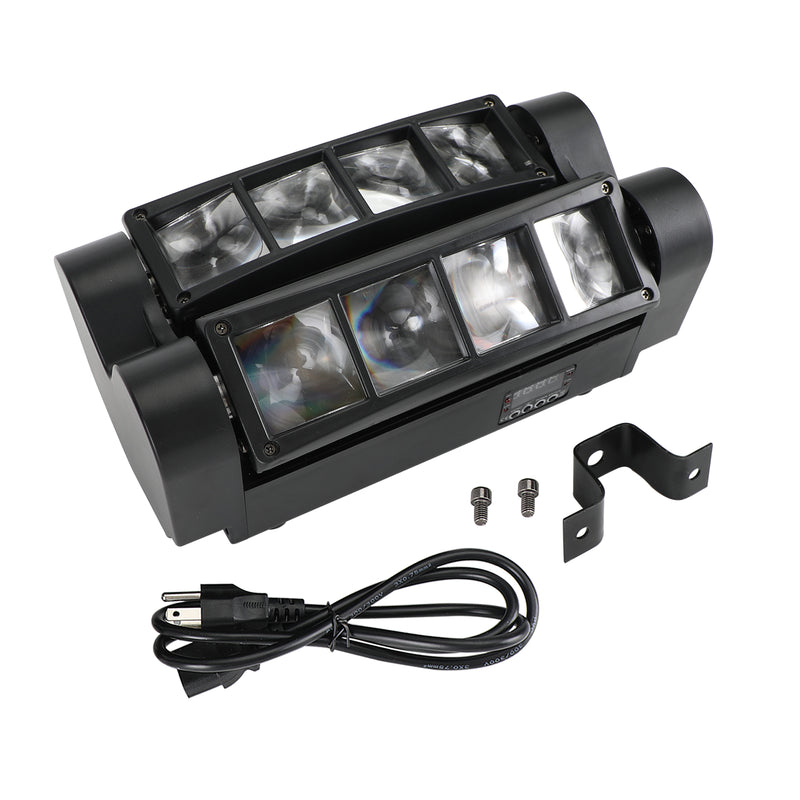 1/2/4PC 80W LED RGBW cabeza móvil etapa luz foco haz DMX DJ fiesta lámpara