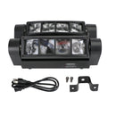 1/2/4PC 80W LED RGBW ruchoma głowica światło sceniczne reflektor wiązka DMX lampa imprezowa dla DJ-a