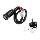Fechadura de ignição com chave adequada para Honda ATC 250 ES Big Red 250 1985 1986 1987 Generic