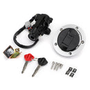 2006-2018 Suzuki GSXR GSX-R 600 750 Interruptor de encendido Tapa del tanque de combustible Juego de llaves de bloqueo del asiento