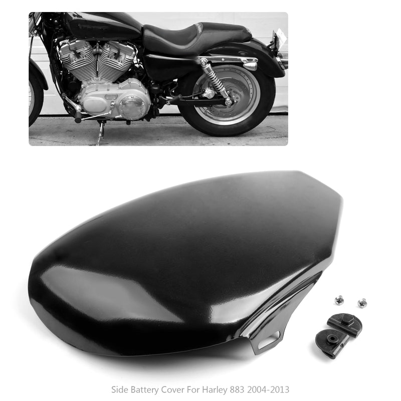 1 XL Sportster 883 Iron Cover Side Left For piece 2004-13 UK Battery 1200