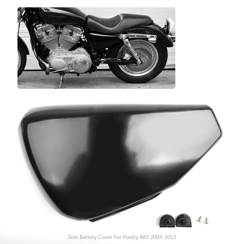 1 XL Sportster 883 Iron Cover Side Left For piece 2004-13 UK Battery 1200