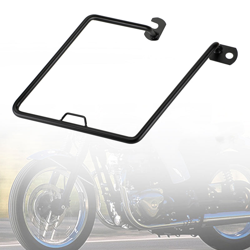 Soporte para alforjas KAWASAKI W650 W800 Cafe Street negro