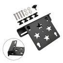 PU Sideverktøyveske Sadelveske Quick Release Bagasje Svart Scooter Motorsykkel