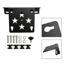 PU Sideverktøyveske Sadelveske Quick Release Bagasje Svart Scooter Motorsykkel