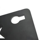 PU Sideverktøyveske Sadelveske Quick Release Bagasje Svart Scooter Motorsykkel