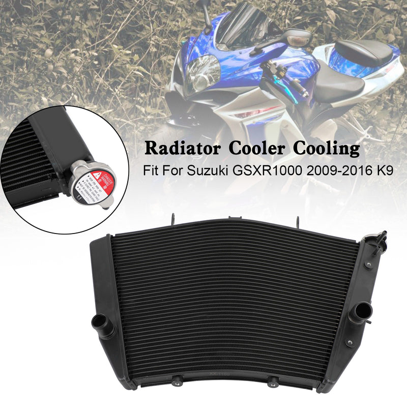 Motorradiator kjøligere for Suzuki GSXR1000 GSX-R1000 2009-2016 K9