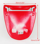 Osłona tylnego siedzenia dla Kawasaki ZX6R 2003-2004 Z750 Z1000 2003-2006 czerwona