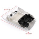 Baksete for SUZUKI SV650 SV1000 2003-2013 sølv