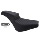 2021-2025 Street Bob 114 Softail Gerippter Komplett-Sitz mit Polsterung für Fahrer und Beifahrer