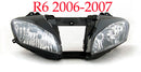 Motorrad Scheinwerfer für Yamaha YZF 600 1000 R1 R6 YZF R1 YZF R6 Klar Generisch