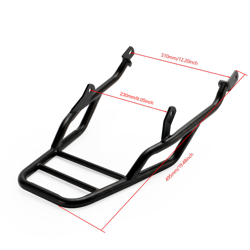 Suporte traseiro tubular - preto para porta-bagagens Scrambler 1200 XC XE 2019-2023