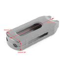 Capa de chave de alumínio CNC Areyourshop adequada para Honda PCX 125 150, FORZA 250 300 18-20 Genérico