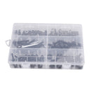 177 sztuk zestaw śrub do owiewek szyby przedniej motocykla sportowego, klipsy mocujące śruby