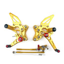 Fotstøttesystem for Ducati 848 1098 1098S 1098R 1198 Gold