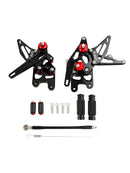 CNC hliníkové stupačky černé pro Suzuki GSX-R 1000 2007-2008 K8 K7 Generic