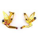 CNC hliníkové stupačky černé pro Suzuki GSX-R 1000 2007-2008 K8 K7 Generic