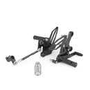 Fotstödssystem justerbar fotstödsdyna lämplig för Kawasaki Ninja 250/400 2018-2022 Generic