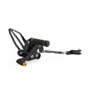 Fotstödssystem justerbar fotstödsdyna lämplig för Kawasaki Ninja 250/400 2018-2022 Generic