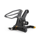 Fotstödssystem justerbar fotstödsdyna lämplig för Kawasaki Ninja 250/400 2018-2022 Generic