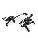 Fotstödssystem justerbar fotstödsdyna lämplig för Kawasaki Ninja 250/400 2018-2022 Generic