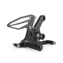 Fotstödssystem justerbar fotstödsdyna lämplig för Kawasaki Ninja 250/400 2018-2022 Generic
