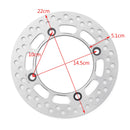 Disco de freio traseiro para Suzuki TS 125 200 Bj 89-96 DR 250 350 S SE Bj 90-95
