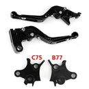 Alavanca de freio de embreagem ajustável para BMW R1200GS Adventure (LC) 2014-2018 Genérico