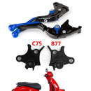 Alavanca de freio de embreagem ajustável para BMW R1200GS Adventure (LC) 2014-2018 Genérico