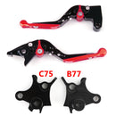 Alavanca de freio de embreagem ajustável para BMW R1200GS Adventure (LC) 2014-2018 Genérico