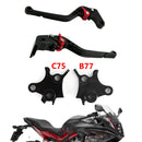 Alavanca de freio de embreagem de motocicleta longa adequada para BMW R1200GS Adventure (LC) 2014-2018 Genérico