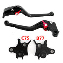 Alavanca de freio de embreagem de motocicleta longa adequada para BMW R1200GS Adventure (LC) 2014-2018 Genérico