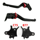 Alavanca de freio de embreagem de motocicleta longa adequada para BMW R1200GS Adventure (LC) 2014-2018 Genérico