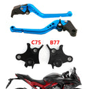 Alavanca de freio de embreagem de motocicleta longa adequada para BMW R1200GS Adventure (LC) 2014-2018 Genérico