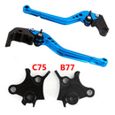 Alavanca de freio de embreagem de motocicleta longa adequada para BMW R1200GS Adventure (LC) 2014-2018 Genérico