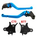 Alavanca de freio de embreagem de motocicleta longa adequada para BMW R1200GS Adventure (LC) 2014-2018 Genérico