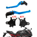 Alavanca de freio de embreagem de motocicleta longa adequada para BMW R1200GS Adventure (LC) 2014-2018 Genérico